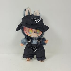 Designer Labubu Overal and Bucket Hat